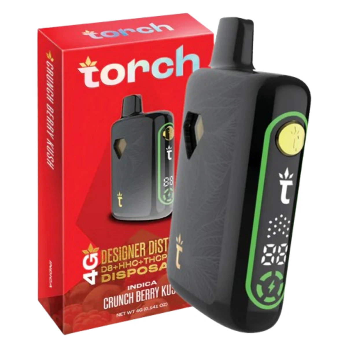 Vaporizador TORCH 4G sabor CRUNCH BERRY KUSH (INDICA) — Full VIP Importaciones