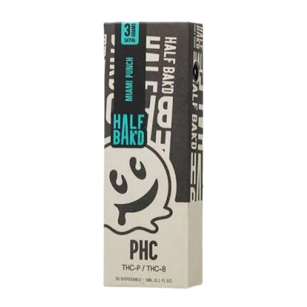 Vaporizador HALF BAKED 3G sabor MIAMI PUNCH (SATIVA) — Full VIP Importaciones