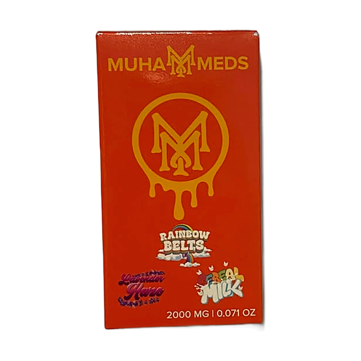 Vaporizador MUHAMEDS DESCARTABLES - 2000 MG sabor RAINBOW BELTS / LAVENDER HAZE / CEREAL MILK — Full VIP Importaciones
