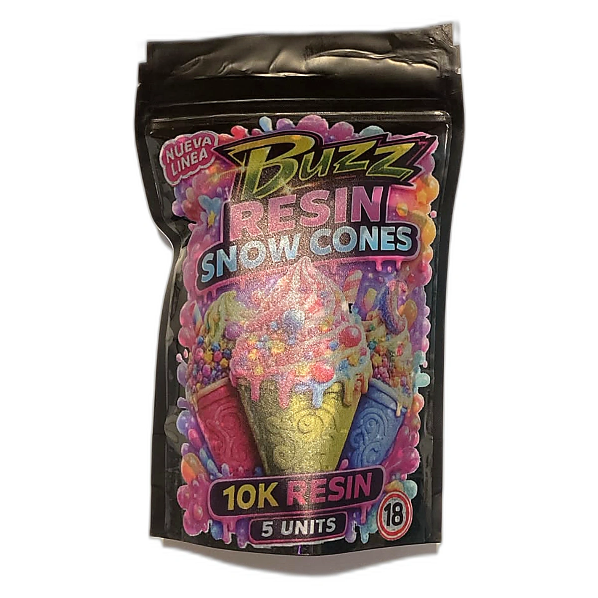 Vaporizador BUZZ RESIN SNOW CONES sabor MANGO KUSH (HYBRID) — Full VIP Importaciones